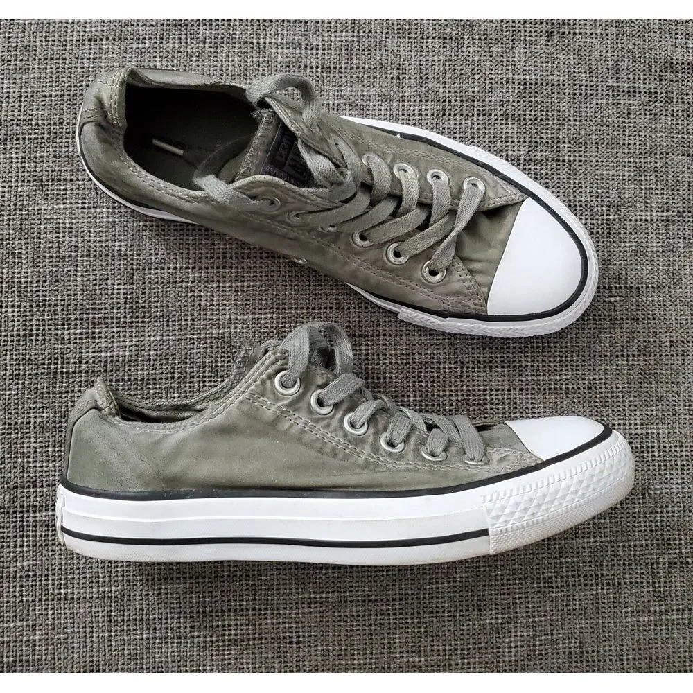 Converse Women's Chuck Taylor All Star Kadin Sneaker Green 155392C‎ Size 6.5 - Picture 2 of 7